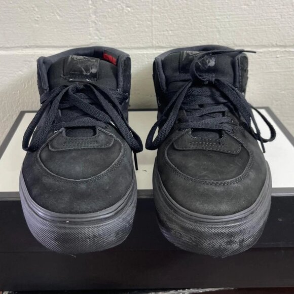 VANS Half Cab Pro Metallica Kill Em All Black Suede Skateboard Sneaker Mens 11.5 - Picture 1 of 11